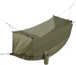 Hamock Hammock Outdoor Camping Outdoor Camping Double-Layer Anti-Mosquito Hammock Breathable Hanging Tree Tent Hanmock(Green)