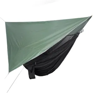 Hamock Mosquito Net Hammock Canopy Set Outdoor Camping Quick Opening Hammock Plus Rainproof Sunshade Canopy Hanmock(C)