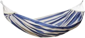 Hamock Outdoor Thickened Canvas Outdoor Bent Wooden Stick Hanging Sheet Double Hammock Swing Dormitory Camping Hanmock(A)