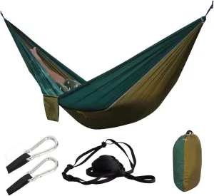 Hanging ?Chair Swing Camping Hammock, Nylon Hammock, Portable Lightweight Parachute Hammock with Tree Straps for Backpacking Camping Travel Beach Garden Outdoor Camping Gear Hammock