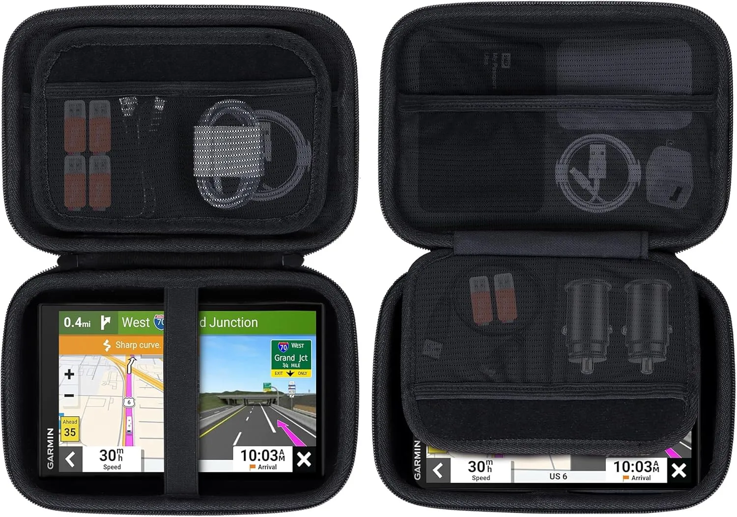 Hard Case Compatible with 5-7 Inch Garmin RV 780/785/795 dezl OTR700/OTR710/OTR610 DriveSmart 76/65/61/66/55 Drive 51/52/53 GPS Navigator