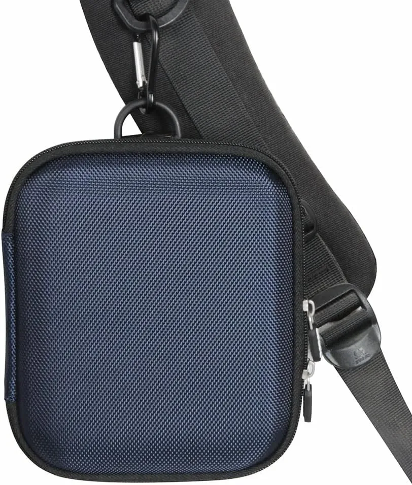 Hard Case for SanDisk 500GB / 250GB / 1TB / 2TB Extreme Portable SSD (Black Orange, Case for 2Hard Drives)