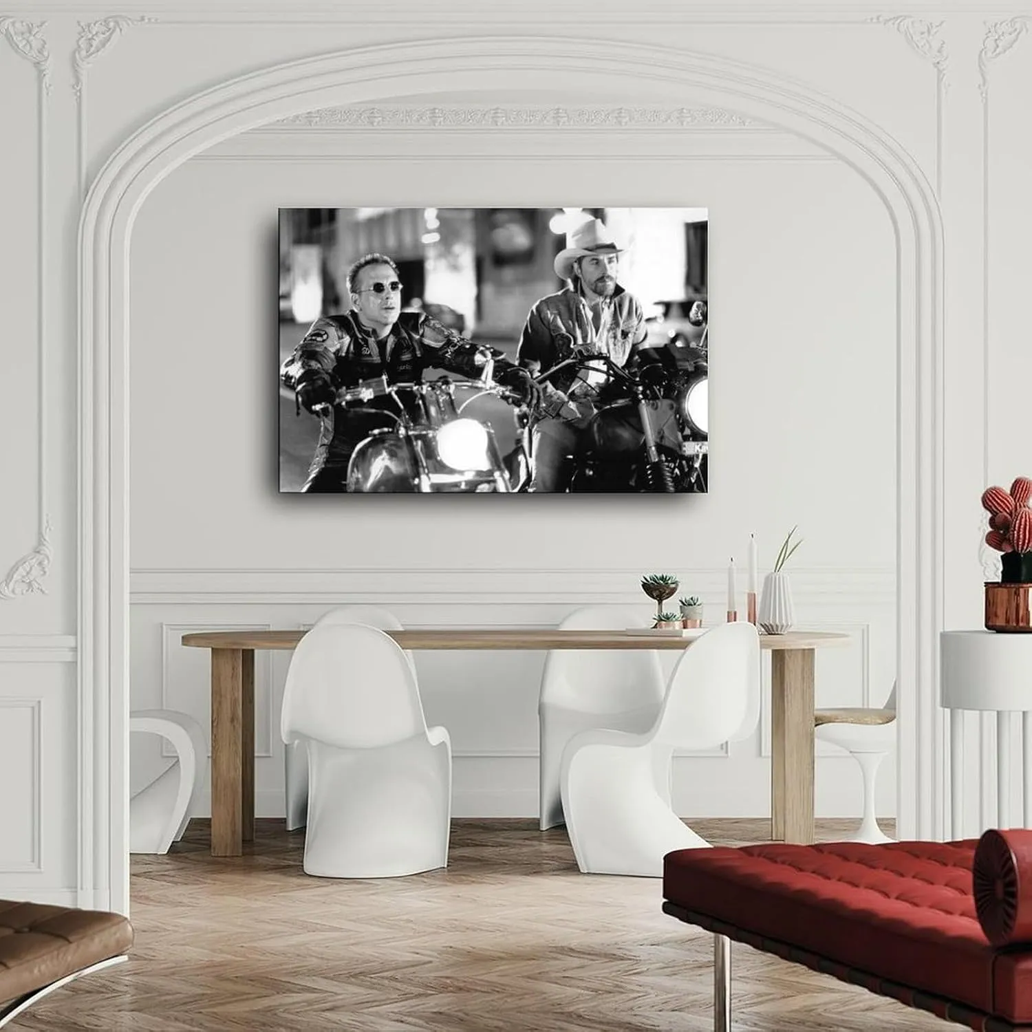 Harley Davidson And The Marlboro Man Movie Poster 1 Canvas Painting Wall Art Poster for Bedroom Living Room Decor 36x24inch(90x60cm)