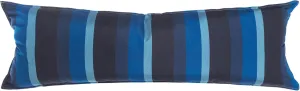 Hatteras Hammocks Gateway Indigo Long Hammock Pillow, Sunbrella Fabric, Hook & Loop Fasteners, Extra Wide Size, Handcrafted in The USA …
