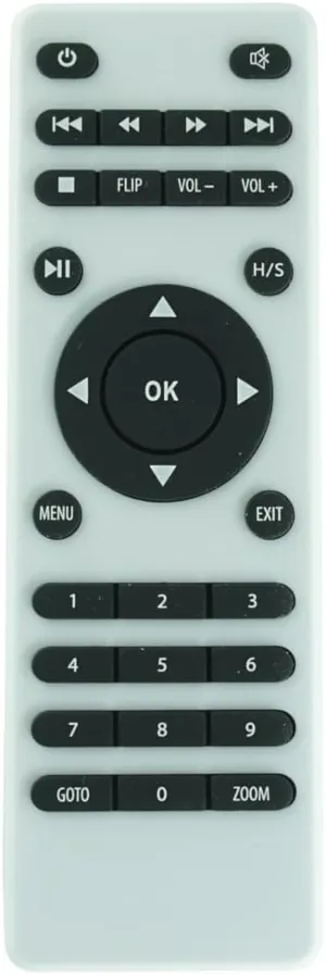 HCDZ Replacement Remote Control for GPX PJ609B PJ770B Home Cinema Mini Portable Projector