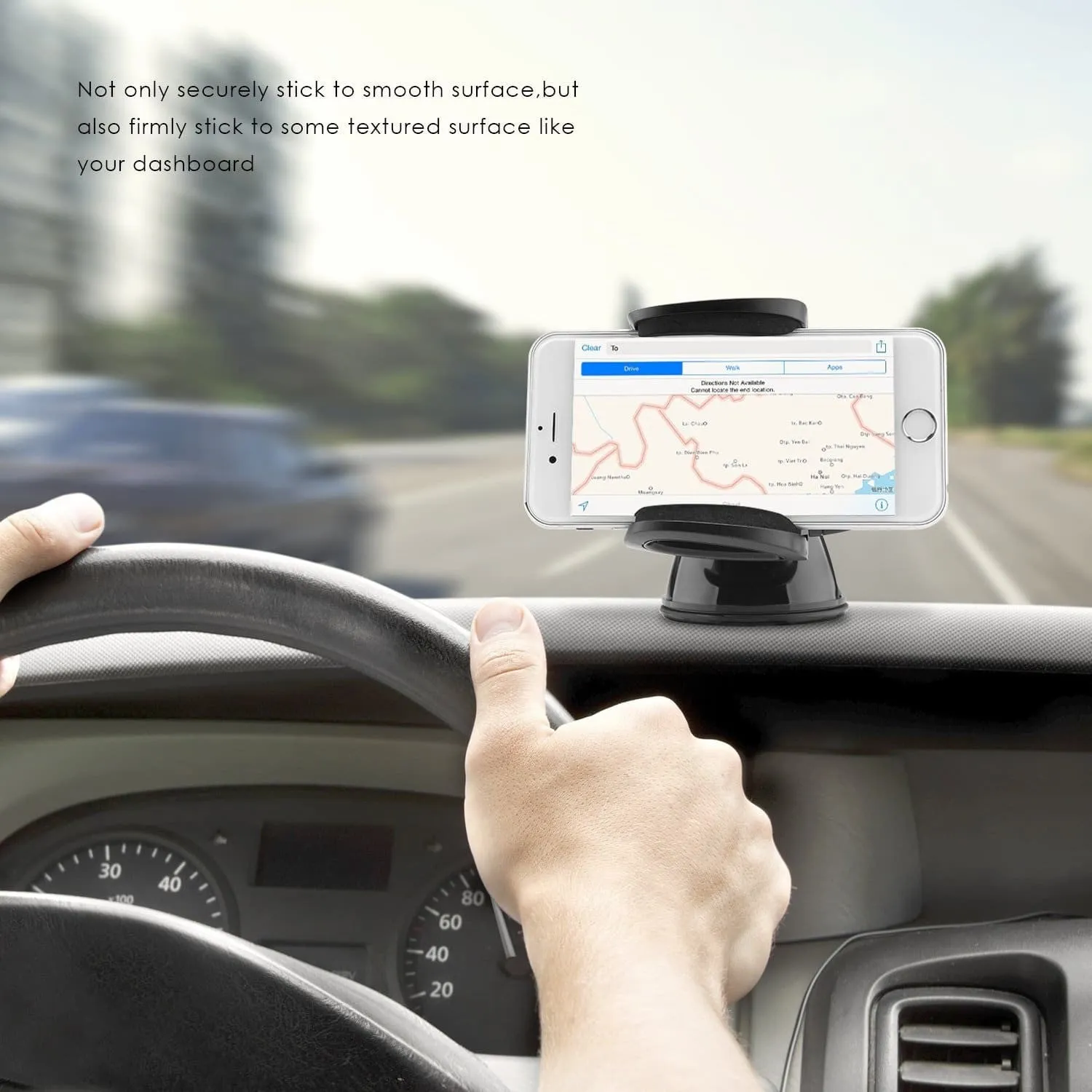 HD-C6 Universal Smartphone Windshield Car Mount Holder Cradle for smartphones