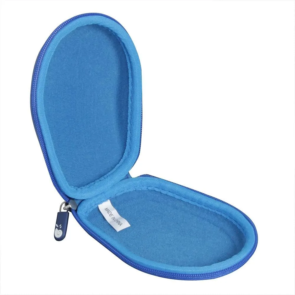Hermitshell Hard Travel Case Fits VicTsing MM057 / HOTWEEMS D-09 / E-YOOSO/PONVIT/POLEYN 2.4G Wireless Portable Mobile Mouse Optical Mice (Only Case)(Blue)