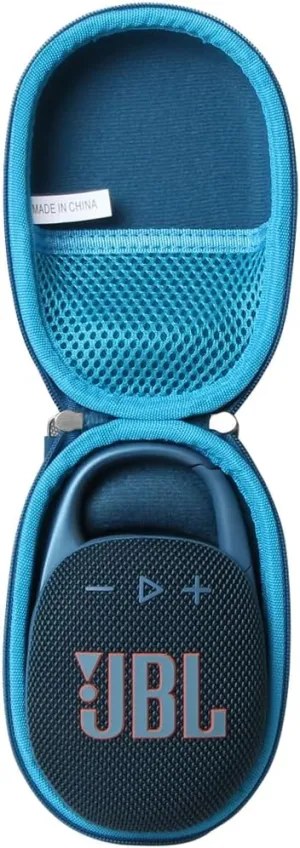 Hermitshell Hard Travel Case for JBL Clip 5 Portable Mini Bluetooth Speaker (Blue)