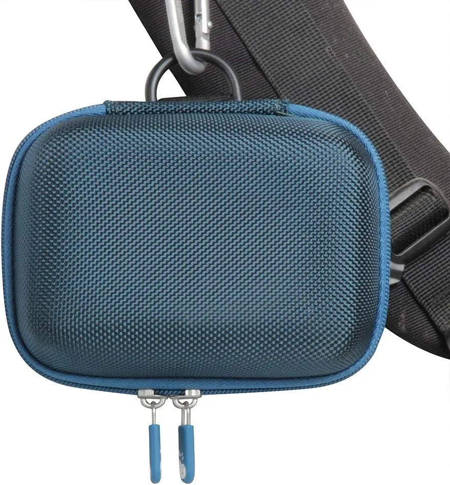 Hermitshell Hard Travel Case for JBL Go 4 - Ultra-Portable Bluetooth Speaker (Blue, Case for JBL GO 4)
