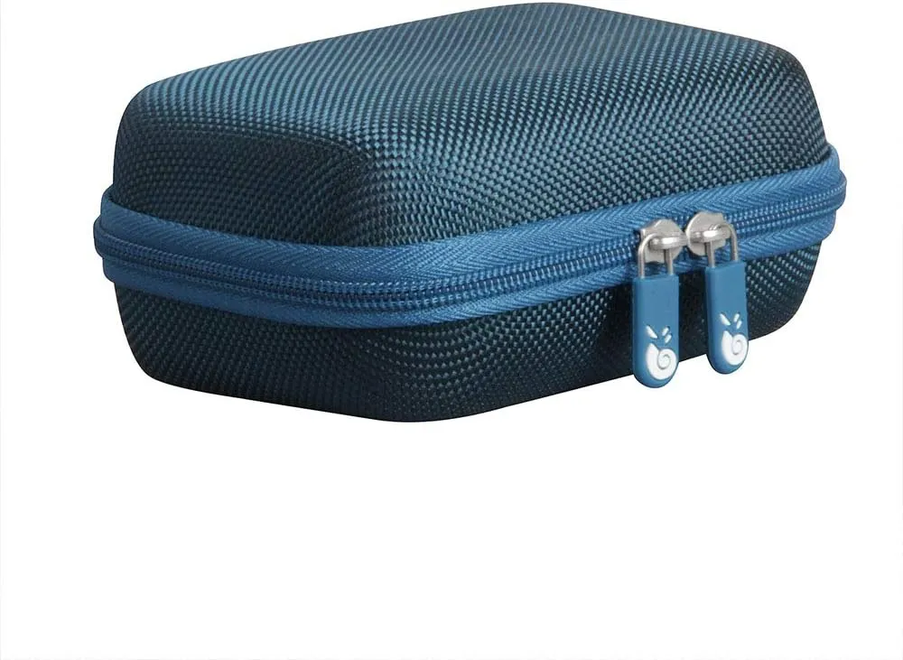 Hermitshell Hard Travel Case for JBL Go 4 - Ultra-Portable Bluetooth Speaker (Blue, Case for JBL GO 4)