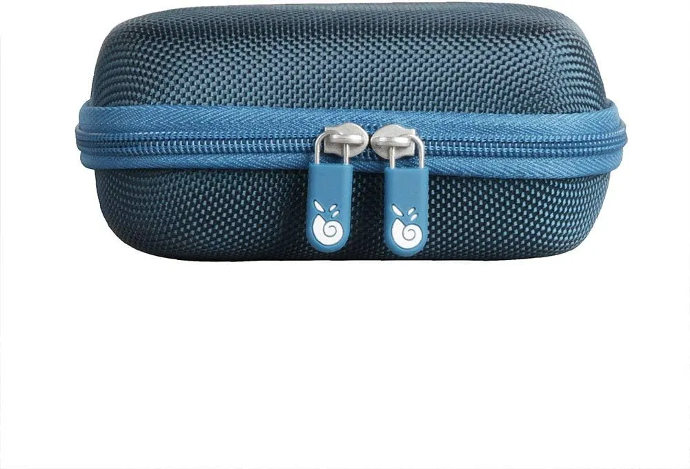 Hermitshell Hard Travel Case for JBL Go 4 - Ultra-Portable Bluetooth Speaker (Blue, Case for JBL GO 4)