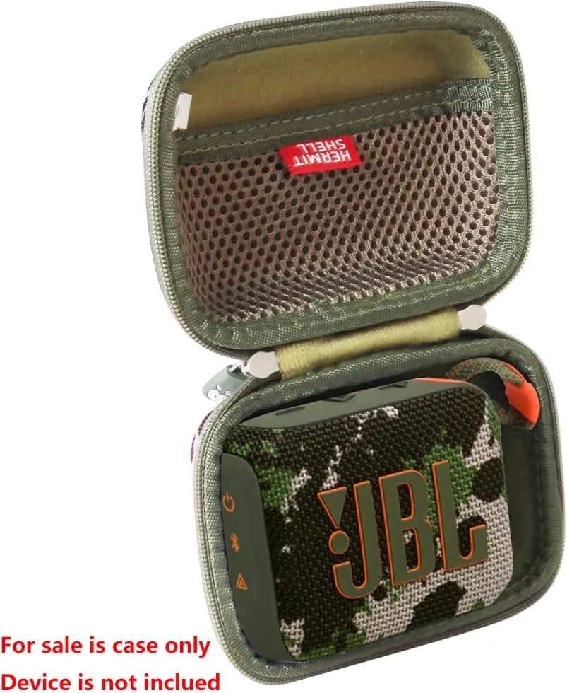 Hermitshell Hard Travel Case for JBL Go 4 - Ultra-Portable Bluetooth Speaker (Squad, Case for JBL GO 4)