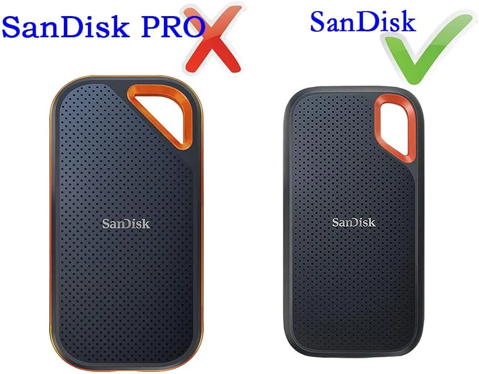 Hermitshell Hard Travel Case for SanDisk 500GB / 250GB / 1TB / 2TB Extreme Portable SSD (Case for 3 Hard Drives)