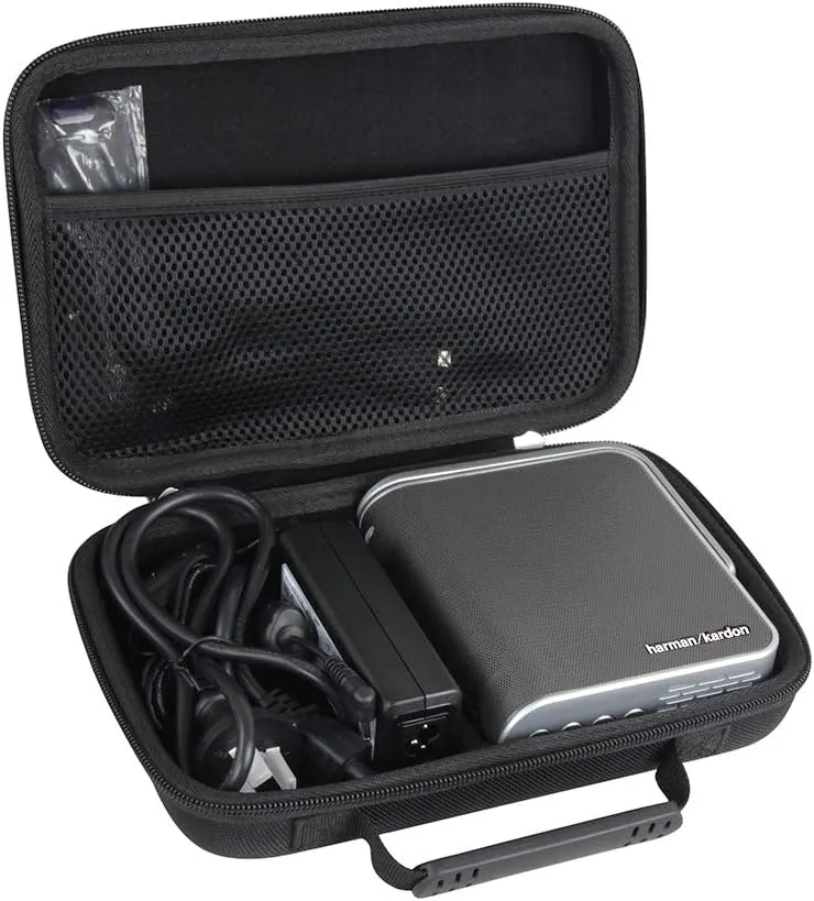 Hermitshell Travel Case for ViewSonic M1 Portable Projector with Dual Harman Kardon Speakers