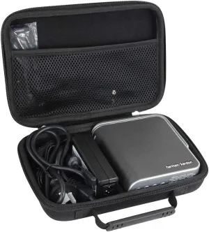 Hermitshell Travel Case for ViewSonic M1 Portable Projector with Dual Harman Kardon Speakers