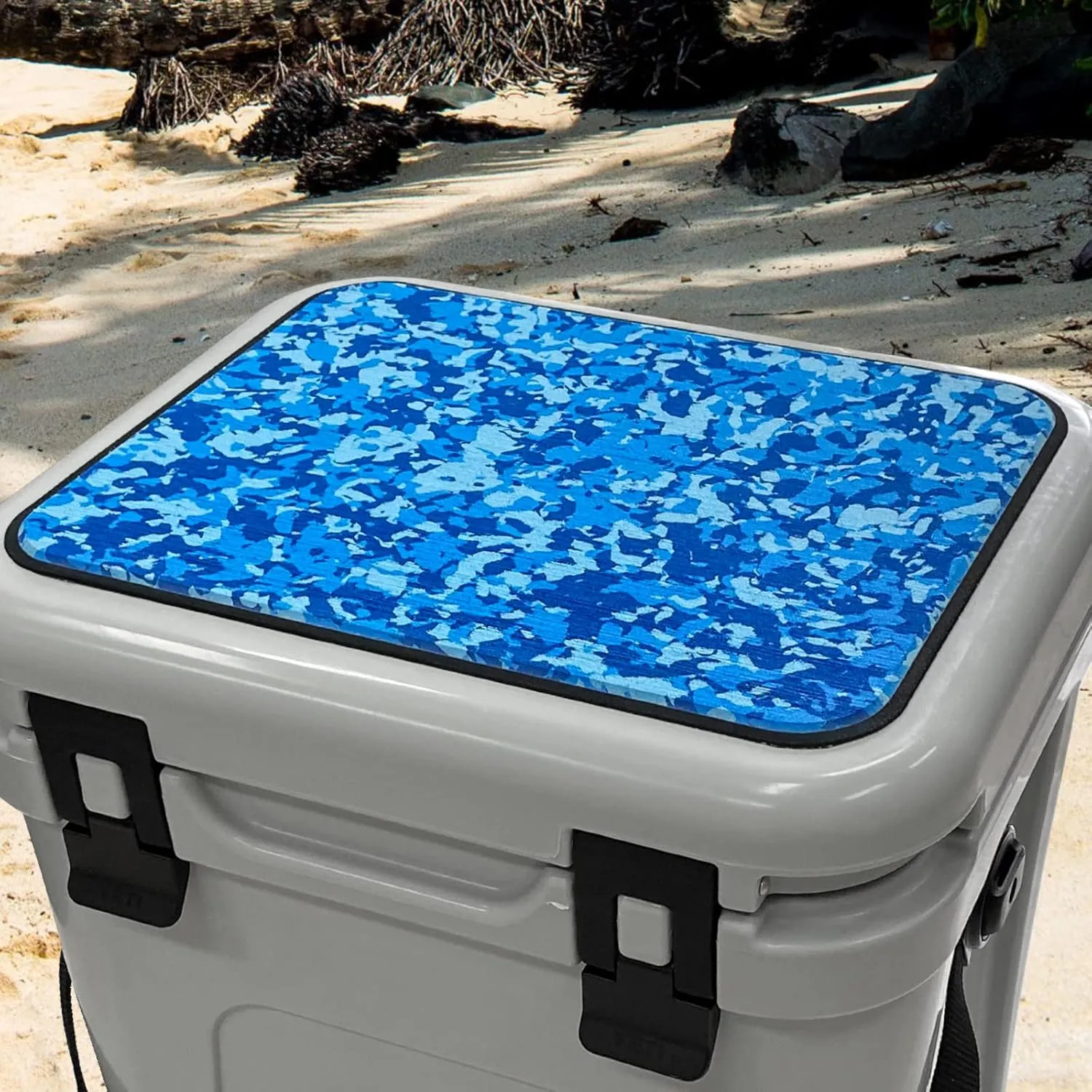 Hjdeck Cooler Pad for YETI Roadie 24 Cooler Seat Cushion Soft Self-Ahesive Cooler Pad Accessory