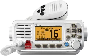Icom M33081 M330 Vhf Radio Compact W/gps - White