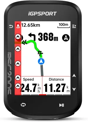 iGPSPORT BSC200S GPS Bike Computer, Wireless Route Navigation 2.4'' Screen Bluetooth ANT  Cycle Computer IPX7 Waterproof