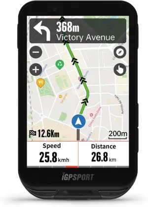 iGPSPORT iGS800 Bike Computer Touchscreen, 3.5'' Offline MAP Navigation WiFi Bluetooth ANT  Smart GPS Cycling Computer 32GB IPX7 Waterproof