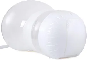 Inflatable Clear Dome Tent 2M/3M Large PVC Clear Outdoor Camping Inflatable Bubble Tent with Air Blower for Watch Stars Outdoor Camping Luxurious Stays (Style 3：3M（Another 3M Style）)