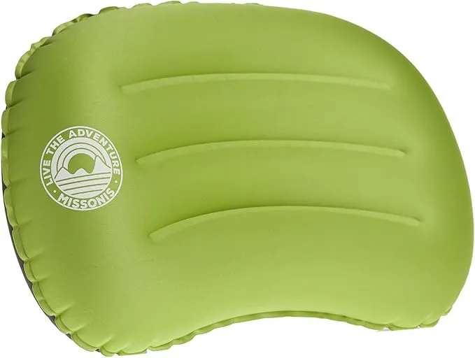 Inflatable Pillow for Camping - Lightweight, Compact, Compressible, Waterproof, Adjustable Firmness Camping pillow for Sleeping During Travel, Backpacking, Hiking, and Outdoor Adventure.