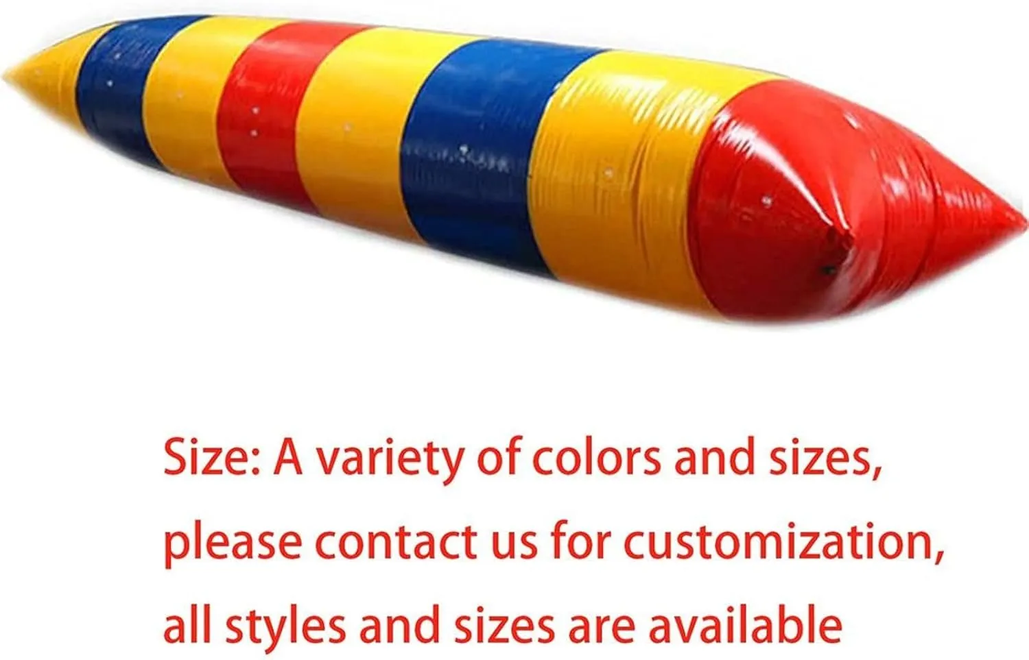 Inflatable Water Catapult Blob, Inflatable Water Drop Jumping Bag, Water Inflatable Catapult Bag Jumping Pillow with Air Pump, Suitable for Adults and Children