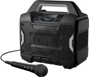 ION Audio - Sport Boom All-Weather Rechargeable Speaker with Microphone (Renewed)