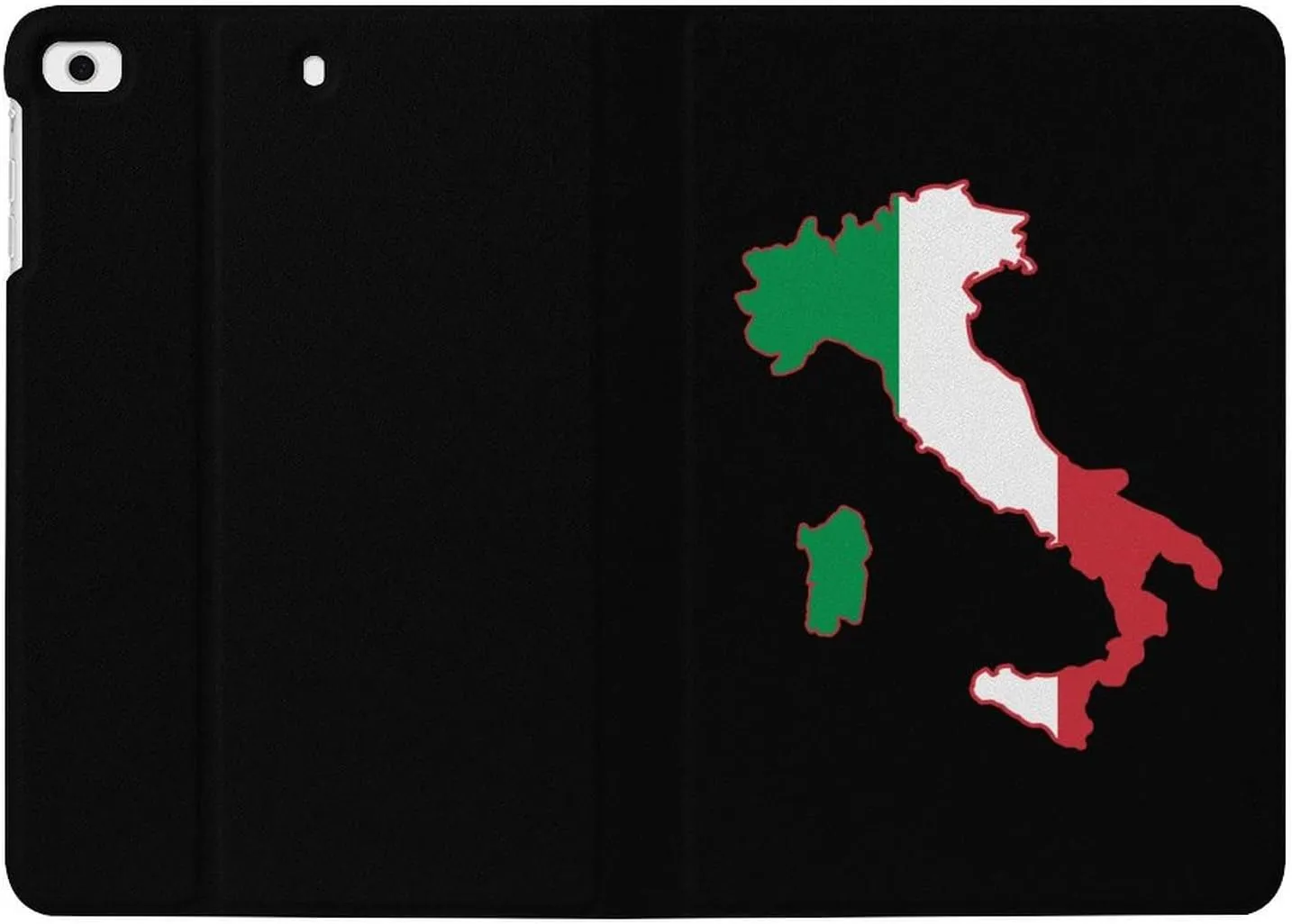 Italia Italy Italian Map Flag Slim Case Compatible with ipad Mini 1/2/3/4/5 (7.9in) Shockproof Waterproof Protective Cover Stand