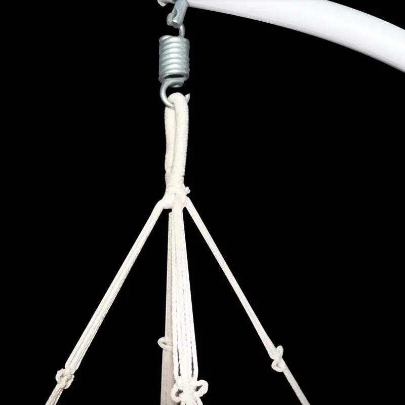 JADWorld Nordic Cotton Rope Baby Hammock - Portable Swing Cradle - Breathable