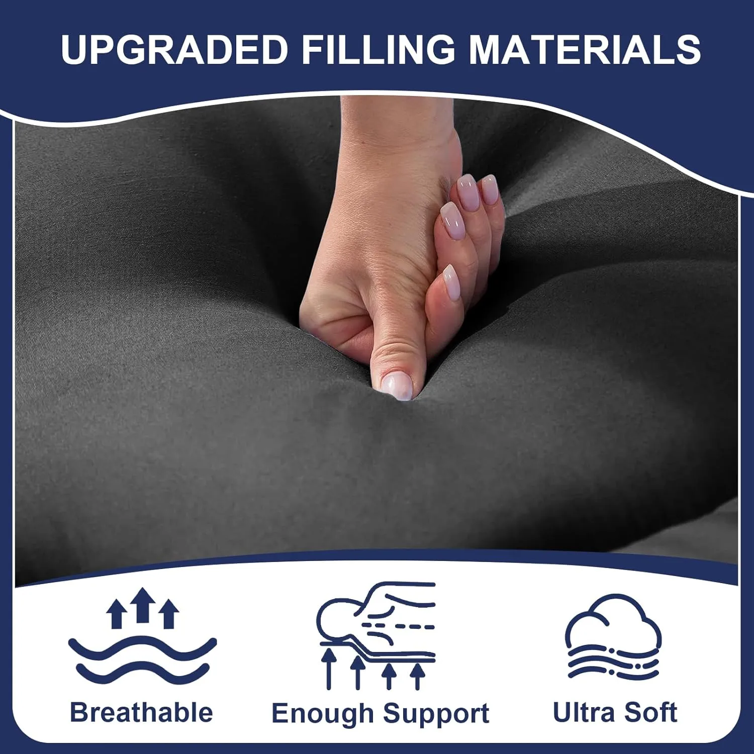 Japanese Floor Mattress,Thicken Japanese Floor Sleeping Pad Foldable,Roll Up Tatami Mat Easy to Store and Portable,Futon Mattress Suitable for Camping and Guest Room (Khaki, Full (80" X 47"))