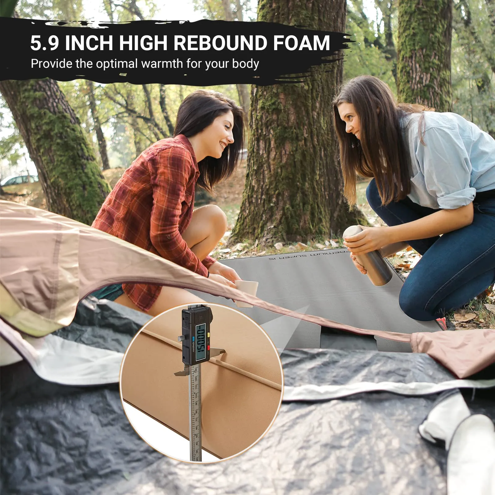 KingCamp Double Self-inflateble Pad R Value 11