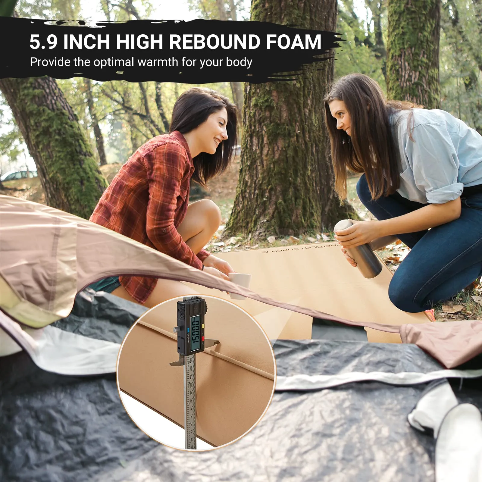 KingCamp Double Self-inflateble Pad R Value 11