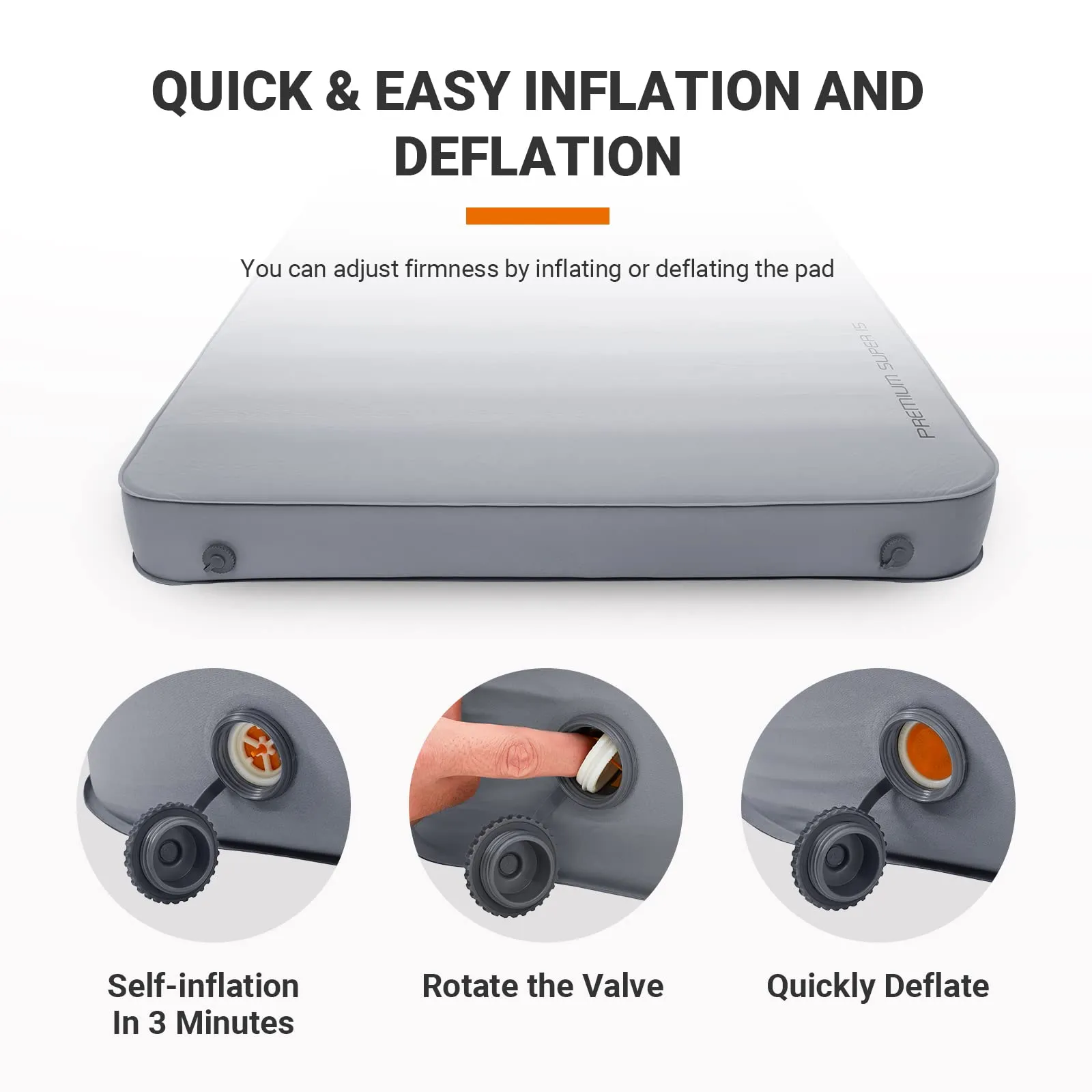 KingCamp Double Self-inflateble Pad R Value 11