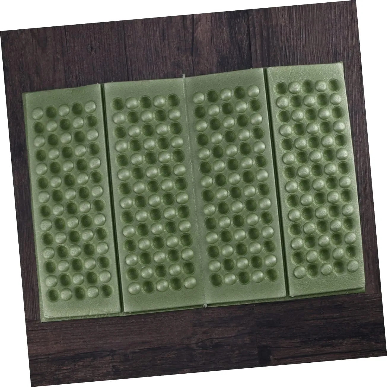Kisangel 3sets Camping Pad Lightweight Waterproof Durable Heat Cold Insulated Foldable Seat Versatile for Outdoor Use 4pcs*3