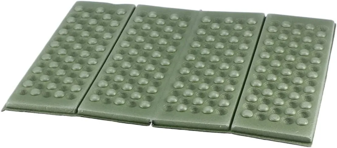 Kisangel 3sets Camping Pad Lightweight Waterproof Durable Heat Cold Insulated Foldable Seat Versatile for Outdoor Use 4pcs*3