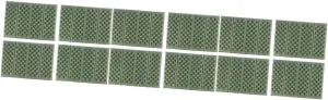 Kisangel 3sets Camping Pad Lightweight Waterproof Durable Heat Cold Insulated Foldable Seat Versatile for Outdoor Use 4pcs*3