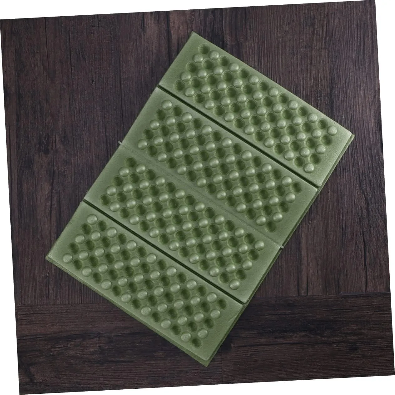 Kisangel 3sets Camping Pad Lightweight Waterproof Durable Heat Cold Insulated Foldable Seat Versatile for Outdoor Use 4pcs*3