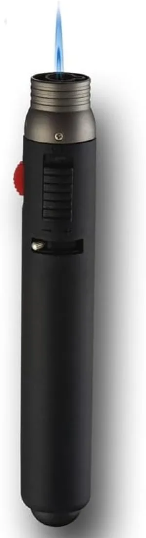 Kitchen Mini Windproof Lighter Dual Flame Mode Butane Gas Fuel for Candle Fireplace Moxibustion,Gift for Women and Men