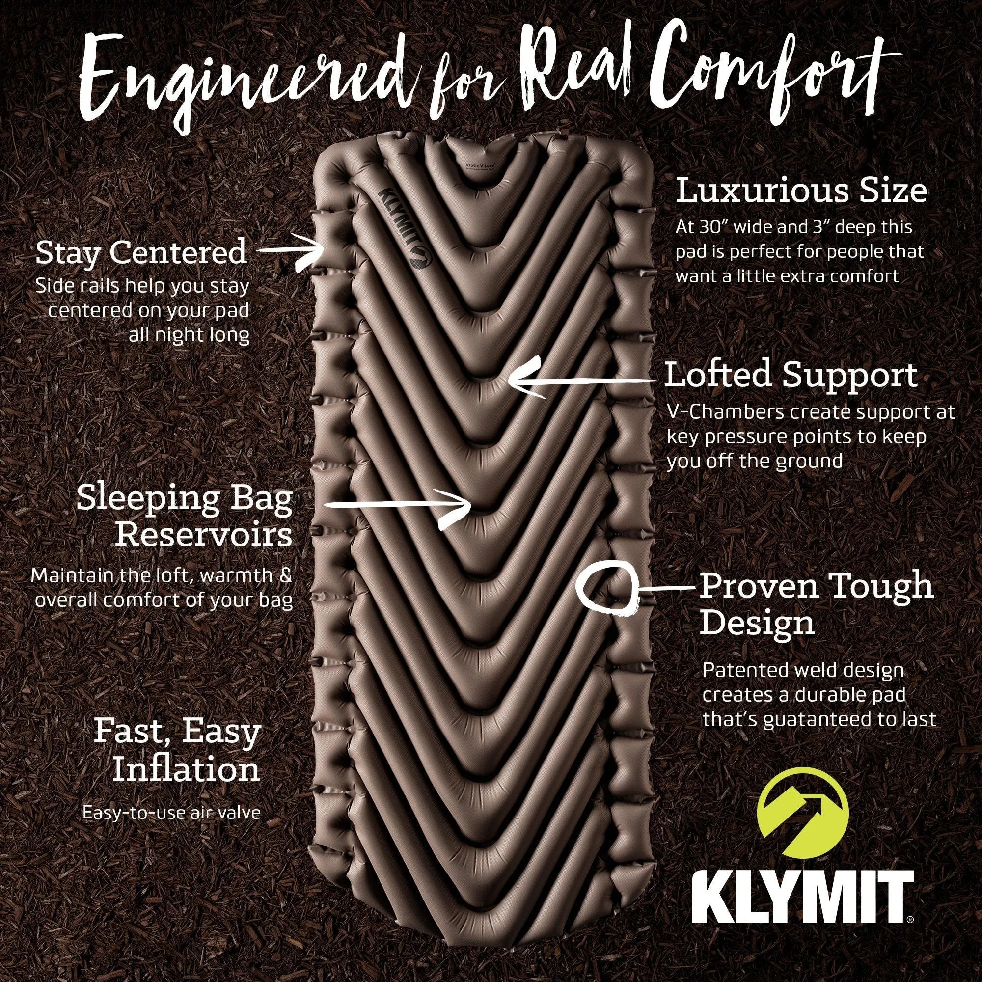 Klymit Static V Luxe Sleeping Mat