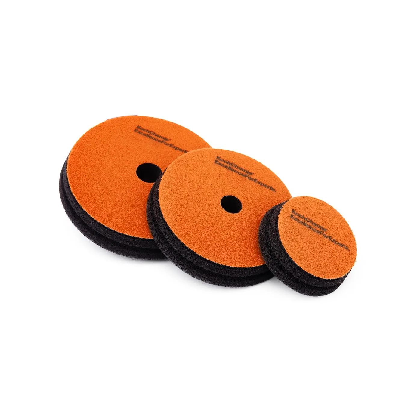 Koch-Chemie - One Cut Pad - Medium Abrasive Sponge for Removing Moderate Weathering & Scratches; Low Torsion Forces & High Stability; Long-Lasting Compression Hardness; Contours Easily (150mm x 23mm)