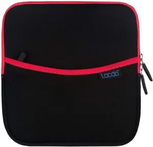 Lacdo Shockproof External CD DVD Hard Drive Sleeve Storage Pouch Bag for Burner Player Writer Blu-Ray BlueFire/Asus/LG/Dell/Asus/Pioneer/HP/VersionTech Neoprene Portable Protective Carrying Case, Red