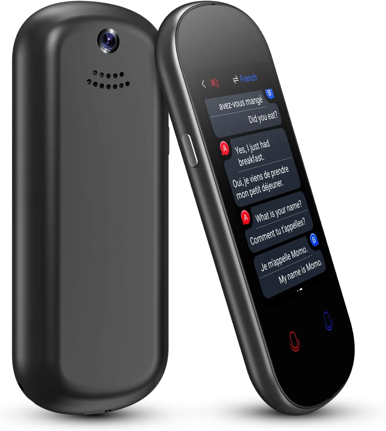 Language Translator Device 137  Languages Instant Two-Way Translator Device, Real Time Voice Translation Device Support Online/Offline/Photo Translation with 3”HD Touchscreen for Business Travel Gift