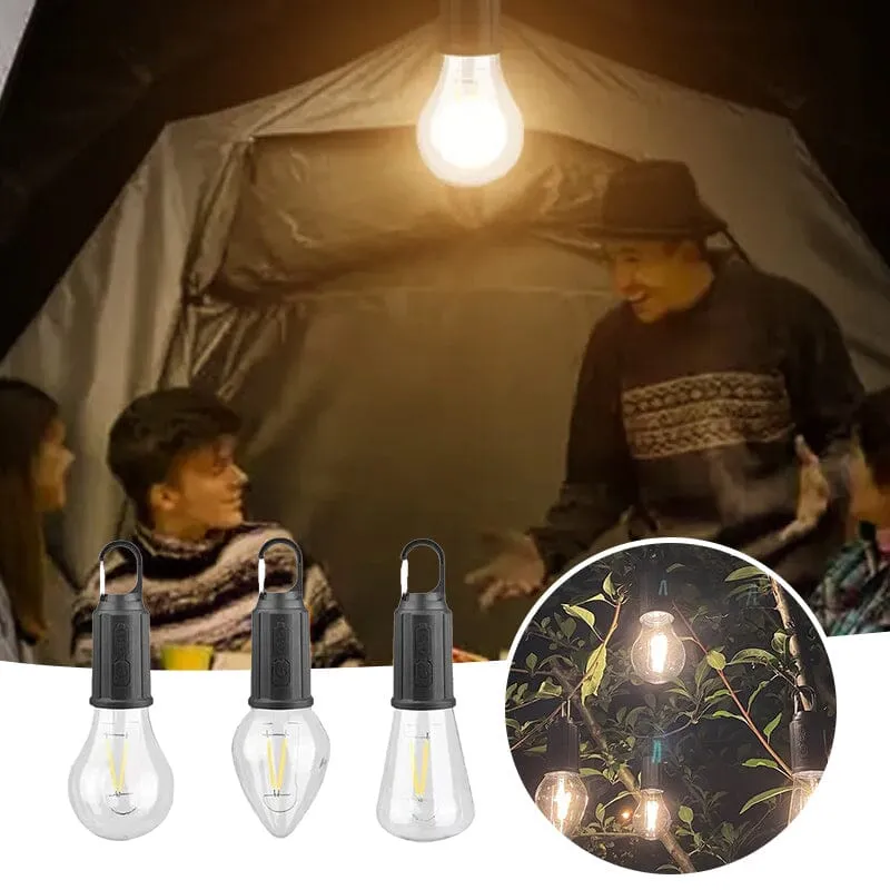 🔥Last Day Promotion 49% OFF -💡New Outdoor Camping Hanging Type-C Charging Retro Bulb Light