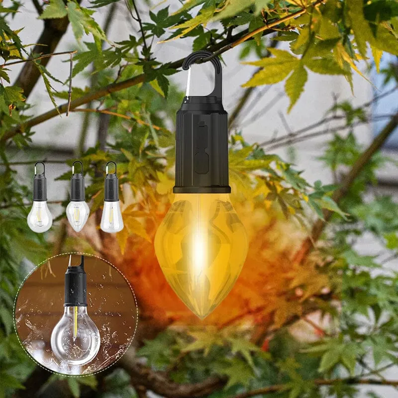 🔥Last Day Promotion 49% OFF -💡New Outdoor Camping Hanging Type-C Charging Retro Bulb Light