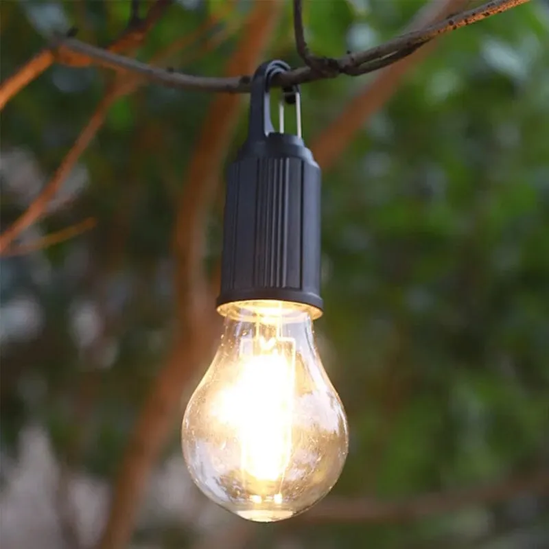 🔥Last Day Promotion 49% OFF -💡New Outdoor Camping Hanging Type-C Charging Retro Bulb Light