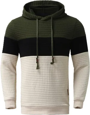 LCMTWX Hoodies for Guys Winter Fashion Loose Plus Size Hooded Pullover Sweater Pullover Hoodie Midweight Fleece Sweatshirt