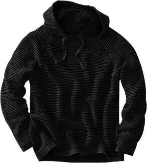 LCMTWX Hoodies for Guys Winter Fashion Loose Plus Size Hooded Pullover Sweater Pullover Hoodie Midweight Fleece Sweatshirt