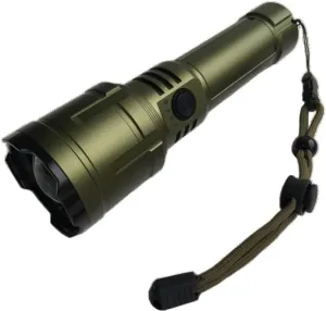 LED Flashlights High Lumens with Ignition Lens,3000lm Super Bright Rechargeable Flashlight, Zoomable,Five Modes,Waterproof Tactical Flash Light for Camping Essentials,Outdoor and Home