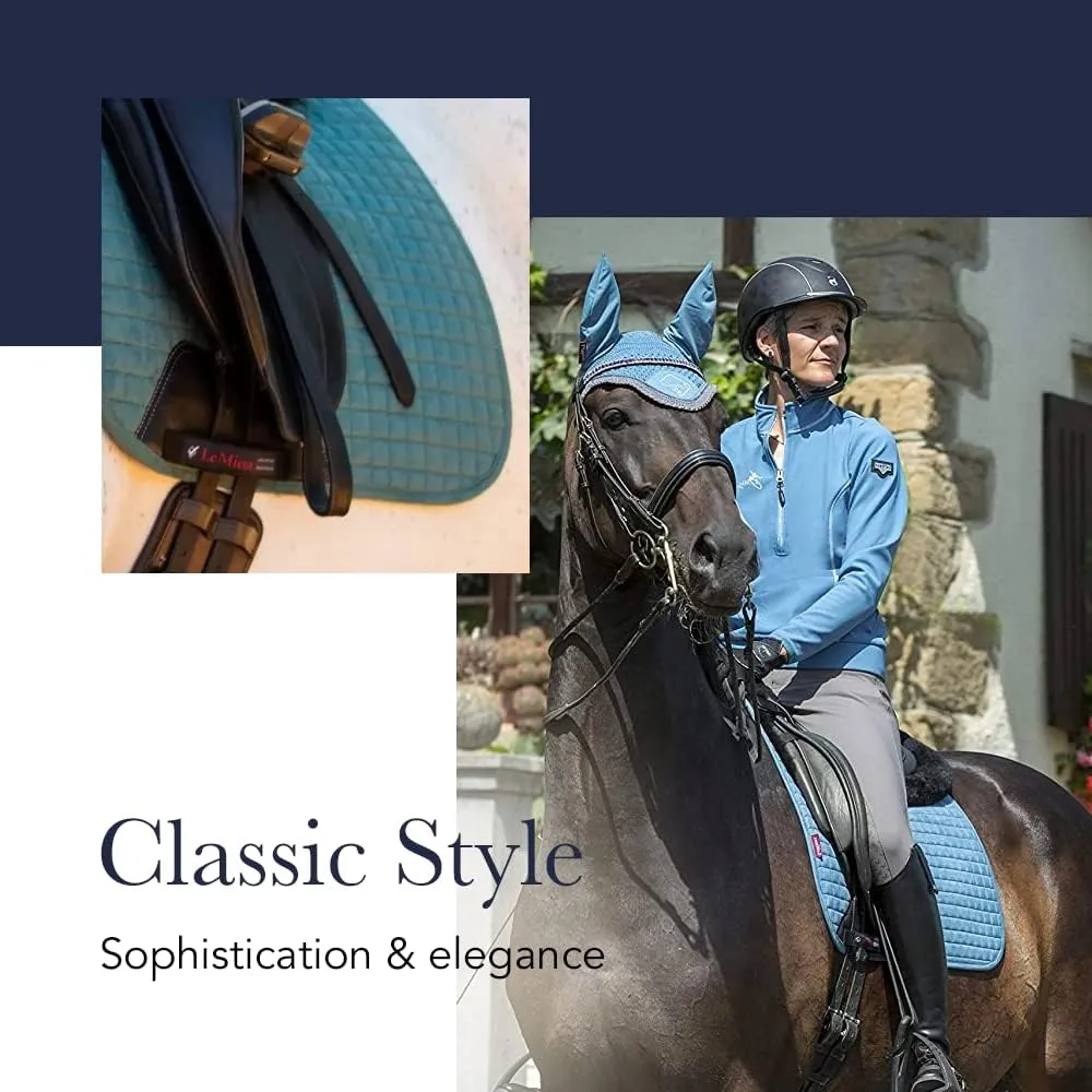 LeMieux Dressage X-Grip Twin Sided Square Saddle Pad - Saddle Pads for Horses - Equestrian Riding Equipment and Accessories