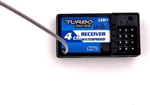 LICHIFIT Independent 4CH Receiver Remote Control RX41 Receiver for Turbo Racing Transmitter VT System